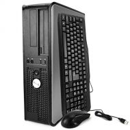 Dell Optiplex 760 Desktop PC with New Keyboard and Mouse (Intel Core 2 Duo 2.8 GHz Processor, New 4GB Ram, 250GB HDD, DVD ROM)