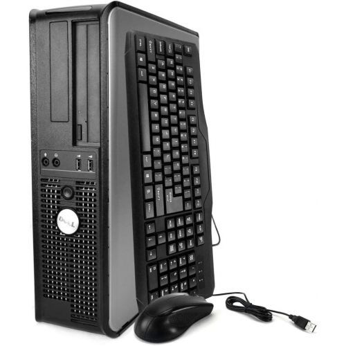 델 Dell Optiplex 760 Desktop PC with New Keyboard and Mouse (Intel Core 2 Duo 2.8 GHz Processor, New 4GB Ram, 250GB HDD, DVD ROM)