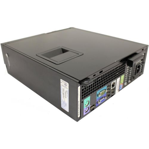 델 Dell OptiPlex 790 SFF Desktop Intel Dual Core i3 2100 3.10GHz 4GB DDR3 RAM 320GB HD DVD RW Windows 7 Professional 64 bit