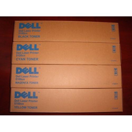 델 Genuine Dell 5100cn Toner Set (BK/C/M/Y)
