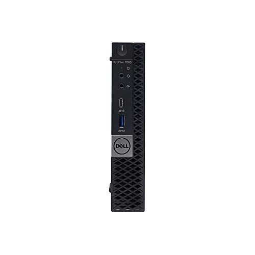 델 Dell Optiplex 7060 MFF Desktop 8th Gen Intel Core i5 8500T 2.10GHz (Up to 3.5GHz), 8GB DDR4 2666MHz Memory, 256GB Solid State Drive, Intel UHD Graphics 630, Windows 10 Pro (64 bi