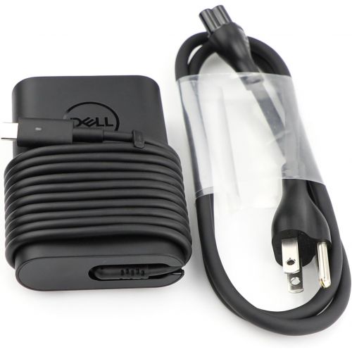 델 for Dell Genuine Dell 65W 20V 3.25A USB C for Dell LA65NM170, 2YKOF, 02YKOF, Dell XPS 12 9250, Dell Latitude 12 7275, Dell Latitude 13 7370,