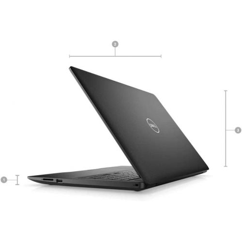 델 2021 Dell Inspiron 15 3000 15.6 HD Laptop Computer, AMD Athlon Silver 3050U Processor, 4GB RAM, 128GB PCIe SSD, MaxxAudio Pro, HD Webcam, AMD Radeon Graphics, Win 10 S, Black