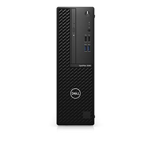 델 Dell OptiPlex 3080 Business Desktop Computer, Intel Core i3 10100 Processor, 4GB RAM, 500GB 7200rpm SATA HDD, Windows 10 Pro 64bit, Small Form Factor