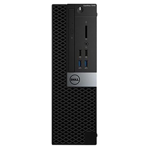 델 Dell HNHKX OptiPlex 7040 SFF Small Desktop (Intel Core i7 6700, 16GB 2133MHz DDR4 RAM, 256G SSD, Windows 10 Pro, Black)