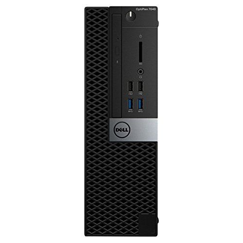 델 Dell HNHKX OptiPlex 7040 SFF Small Desktop (Intel Core i7 6700, 16GB 2133MHz DDR4 RAM, 256G SSD, Windows 10 Pro, Black)