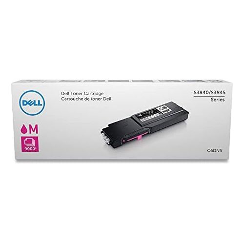 델 Dell PRINTER ACCESSORIES Dell C6DN5 High Yield Magenta Toner Cartridge for S3840cdn, S3845cdn