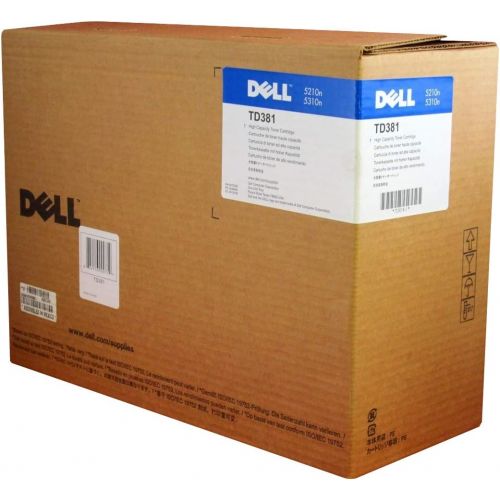 델 Dell TD381 5210 5310 Toner Cartridge (Black) in Retail Packaging