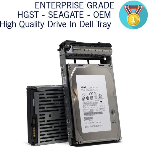 델 Dell W347K 600GB 15K 16MB 6.0GBps 3.5 Enterprise Class SAS Hard Drive in Poweredge R Series Tray