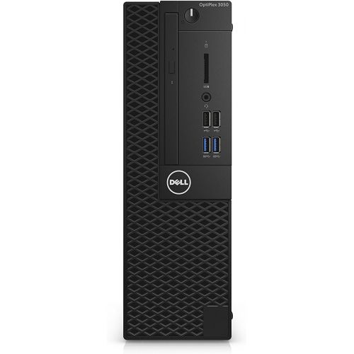 델 Dell Optiplex Small form factor (SFF) Business Desktop PC, Intel i5 7500 Quad Core 3.4 GHz Processor, 512GB SSD, 8GB DDR4, Ethernet, USB 3.0, DVD±RW, Display Port/HDMI, Win 10 Pro,