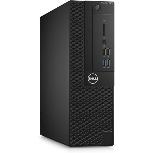 델 Dell Optiplex Small form factor (SFF) Business Desktop PC, Intel i5 7500 Quad Core 3.4 GHz Processor, 512GB SSD, 8GB DDR4, Ethernet, USB 3.0, DVD±RW, Display Port/HDMI, Win 10 Pro,