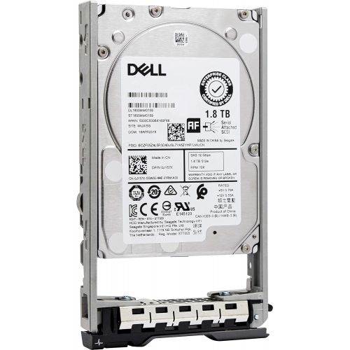 델 Dell 400 AJQP 1.8TB 10k SAS 12Gb/s 2.5 HDD with Gen 13 Tray