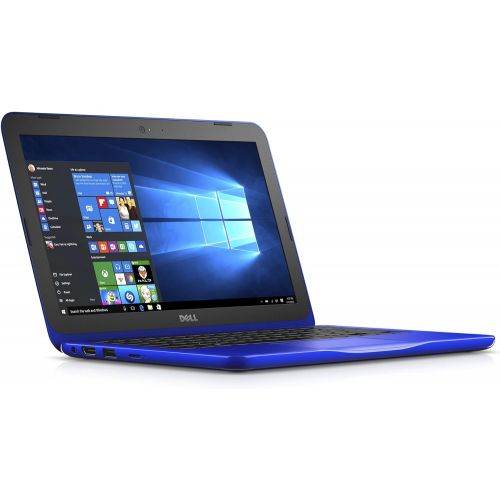 델 Dell Inspiron i3162 0003BLU 11.6 HD Laptop (Intel Celeron N3060, 4GB RAM32 eMMC HDD) Bali Blue