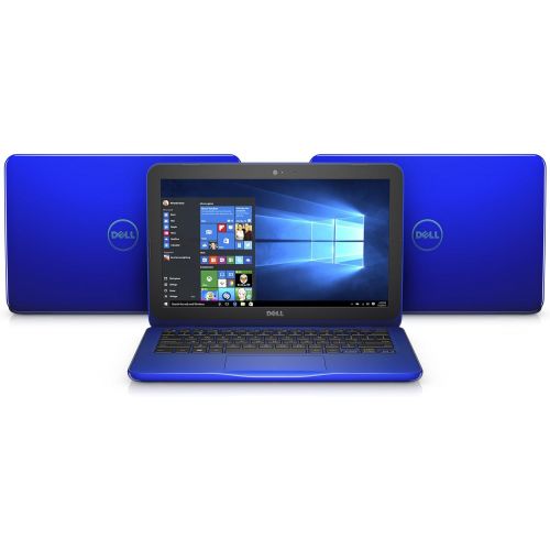 델 Dell Inspiron i3162 0003BLU 11.6 HD Laptop (Intel Celeron N3060, 4GB RAM32 eMMC HDD) Bali Blue