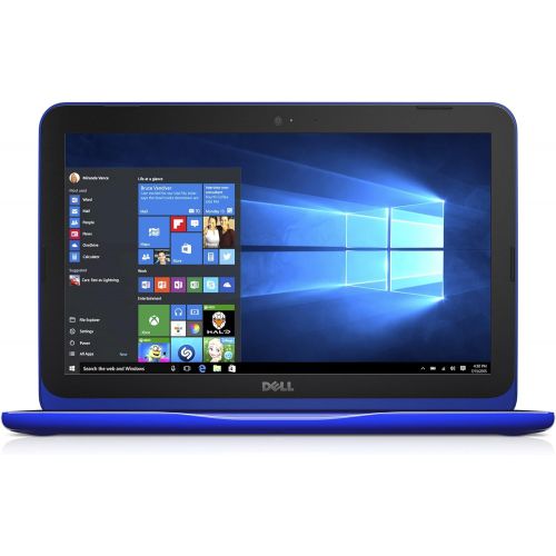 델 Dell Inspiron i3162 0003BLU 11.6 HD Laptop (Intel Celeron N3060, 4GB RAM32 eMMC HDD) Bali Blue