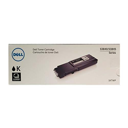 델 Dell PRINTER ACCESSORIES Dell 1KTWP High Yield Black Toner Cartridge for S3840cdn, S3845cdn Laser Printers