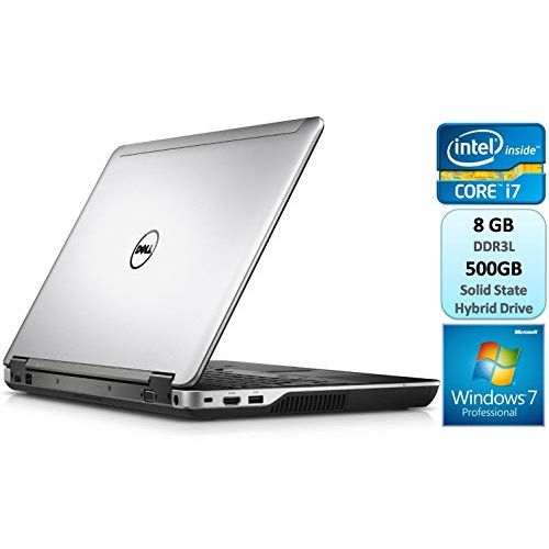 델 Dell Latitude E6540 Business Laptop 15.6 Inch Intel Core i7 i7 4610M 3.0 GHz 8GB DDR3L 500GB Solid State Hybrid Drive SSHD Webcam DVDRW Windows 7 Pro