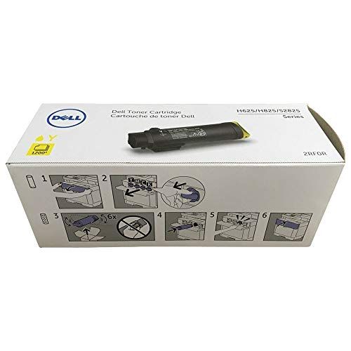 델 Dell 2RF0R Yellow Toner Cartridge for H625, H825, S2825