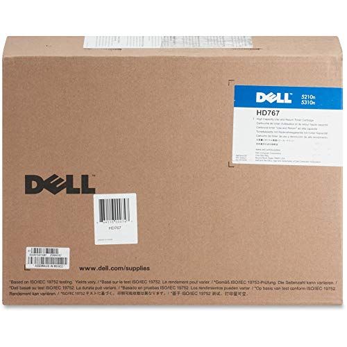 델 Dell HD767 Black Toner Cartridge 5210n/5310n Laser Printer