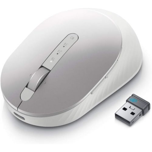 델 Dell Premier Rechargeable Wireless Mouse MS7421W, Platinum Silver