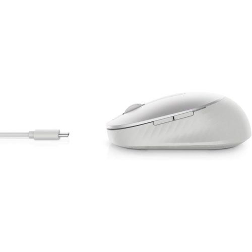 델 Dell Premier Rechargeable Wireless Mouse MS7421W, Platinum Silver