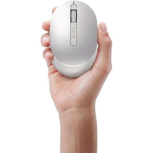 델 Dell Premier Rechargeable Wireless Mouse MS7421W, Platinum Silver