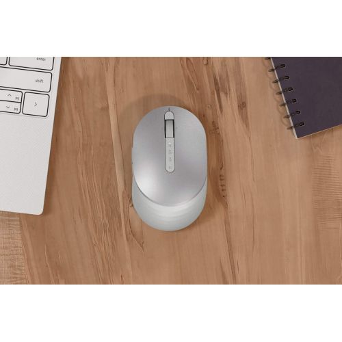 델 Dell Premier Rechargeable Wireless Mouse MS7421W, Platinum Silver