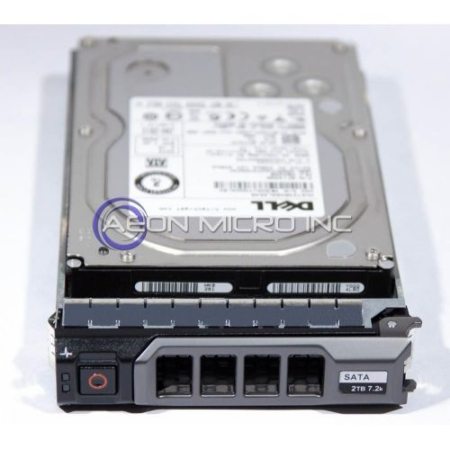 델 Dell 2 TB 7200 RPM Enterprise SATA 3.5 Hard Drive for PowerEdge / PowerVault Systems. Equipped with tray. Mfr P/N: 2G4HM