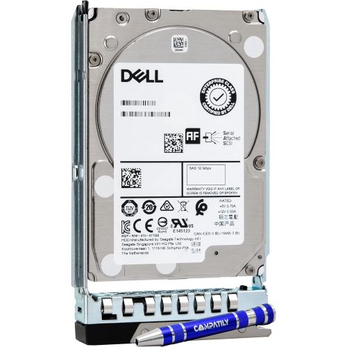 델 Dell 401 ABHQ 2.4TB 10K SAS 2.5 Inch PowerEdge Enterprise Hard Drive in 14G Tray Bundle with Compatily Screwdriver Compatible with R940XA R840 R440 R640 R6415 R740 R740XD R7415 R74