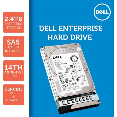 델 Dell 401 ABHQ 2.4TB 10K SAS 2.5 Inch PowerEdge Enterprise Hard Drive in 14G Tray Bundle with Compatily Screwdriver Compatible with R940XA R840 R440 R640 R6415 R740 R740XD R7415 R74