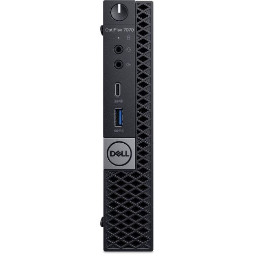 델 Dell OptiPlex 7070 Business Micro Desktop Computer, Intel Hexa Core i5 8600T up to 3.7GHz, 16GB DDR4 RAM, 256GB PCIe SSD, 802.11AC WiFi, Bluetooth 5.0, Displayport, Keyboard and Mo