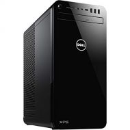 Dell 8930 XPS Tower Desktop Computer, 9th Generation Intel Core i7 9700, NVIDIA GeForce GTX 1050Ti 4GB Graphics, 256GB SSD plus 1TB HDD, 16GB Memory, Windows 10 Home, DVD RW, Black