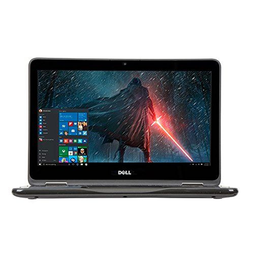 델 2018 Newest Dell Lightweight Inspiron 11.6 Touchscreen 2 in 1 Laptop PC AMD A6 9220e Processor 4GB DDR4 RAM 32GB eMMC SSD Hard Drive Radeon R4 Graphics Wifi Webcam Bluetooth 3.2 Lb