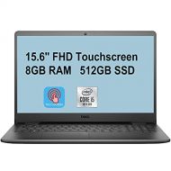 Dell Flagship Inspiron 15 3000 3501 Laptop Computer 15.6 FHD Touchscreen 10th Gen Intel Quad Core i5 1035G1 (Beats i7 8665U) 8GB RAM 512GB SSD HDMI Webcam Win10 Black