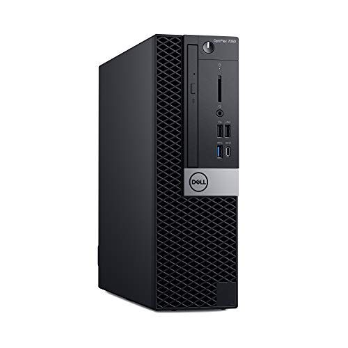 델 Dell OP7060SFFT7G0K OptiPlex 7060 SFF Desktop Computer with Intel Core i7 8700 3.2 GHz Hexa core, 16GB RAM, 256GB SSD