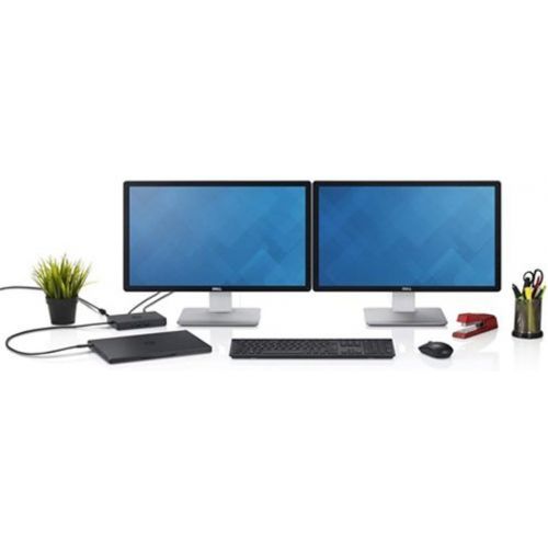 델 Dell WD15 Monitor Dock 4K with 130W Adapter, USB C, (450 AFGM, 6GFRT)