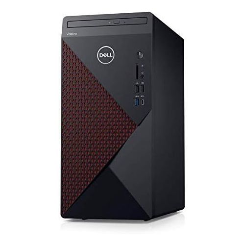 델 Newest Dell Vostro 5000 Series 5890 Tower Business Desktop Computer, 10th Gen Intel Core i5 10400 6 Core Processor, 16GB RAM, 256GB SSD + 1TB HDD, HDMI, DisplayPort, DVD, Wi Fi, Wi