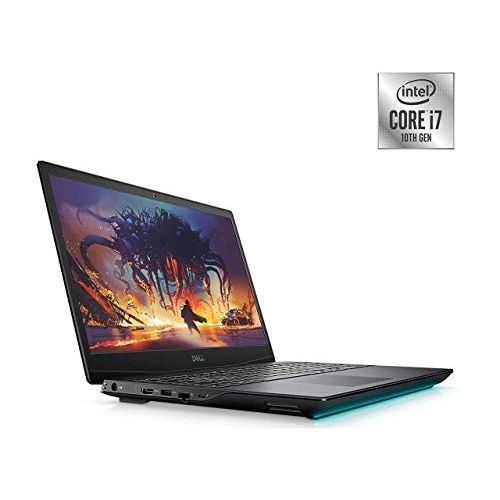 델 2021 Newest Dell G5 15.6 FHD Gaming Laptop, Intel i7 10750H, NVIDIA GTX 1650Ti, 32GB DDR4 RAM, 512GB PCIe Solid State Drive, HDMI, WiFi, Backlit Keyboard, Win10 Home