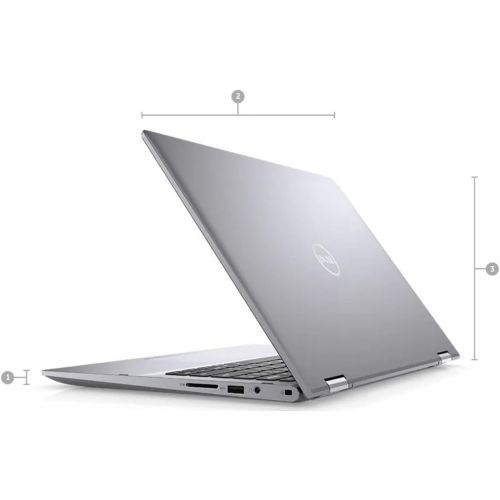 델 Dell Inspiron 5000 2 in 1 14 FHD Touchscreen Laptop, Intel i5 1035G1 upto 3.6GHz, 8GB 3200MHz DDR4, 512GB NVMe SSD, Backlit Keyboard, Wi Fi 6 + Bluetooth 5.1, USB 3.2 Gen 1 & Type