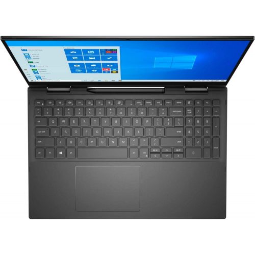 델 Dell Inspiron 7506 BLK Home and Business Laptop 2 in 1 (Intel i7 1165G7 4 Core, 16GB RAM, 1TB SSD, Intel Iris Xe MAX, 15.6 Touch 4K UHD (3840x2160), Active Pen, Fingerprint, WiFi,