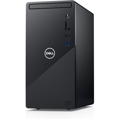 델 Dell Inspiron Desktop 3880 Intel Core i7 10th Gen, 8GB Memory, 512GB Solid State Drive, Windows 10 Home (Latest Model) Black (i3880 7975BLK PUS)