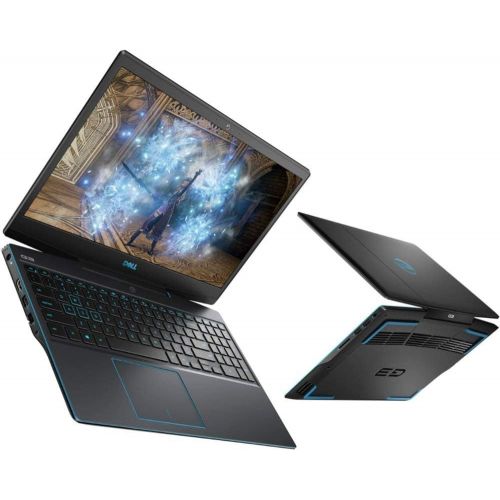 델 Dell G3 15 Flagship Gaming Laptop 15.6 FHD 60Hz Intel Quad Core i5 10300H (Beats i7 8850H) 8GB DDR4 256GB SSD 1TB HDD 4GB GTX 1650 Backlit Win10