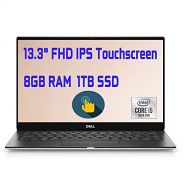 Dell XPS 13 7390 Laptop 13.3 Full HD IPS Touchscreen 10th Gen Intel Quad Core i5 10210U (Beats i7 8550U)?8GB DDR4 1TB PCIe SSD Backlit?KB FP MaxxAudio Win 10