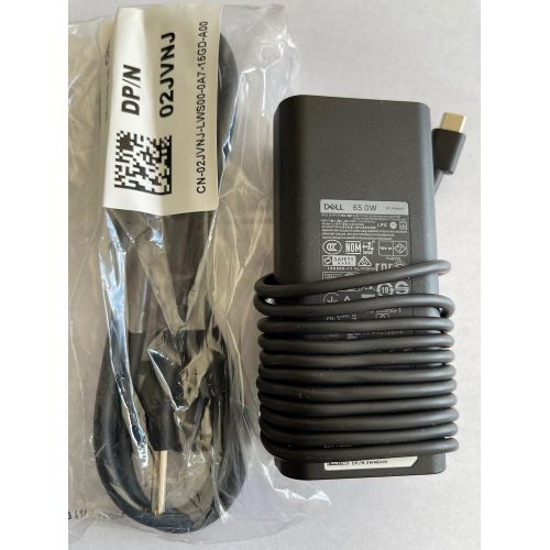 델 For Dell New Replacement Dell 65W Type C AC Adapter For Dell 11 3100 2 in 1 Chromebook, Compatible with P/N HA65NM190, 0WMDHR, WMDHR, MVPDV, 0MVPDV.