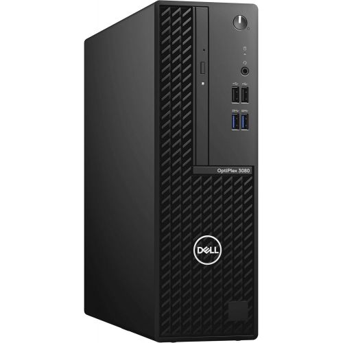 델 Dell OptiPlex 3080 SFF Small Form Factor Windows 10 Pro Business Desktop Computer, Intel Hexa Core i5 10500 (Beat i7 8700), 8GB DDR4 RAM, 1TB HDD, DVDRW, WiFi Adapter, DisplayPort,