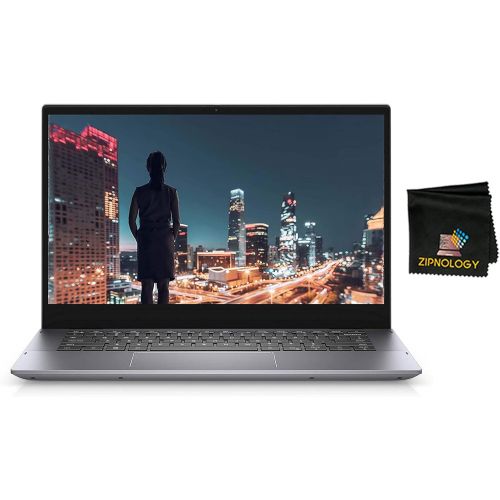 델 Dell Inspiron 14 5406 2 in 1 Laptop 14 inch FHD Touch Display Intel Core i7 1165G7 12GB DDR4 RAM 512GB SSD Iris Xe Windows 10 Home + Zipnology Screen Cleaning Cloth B