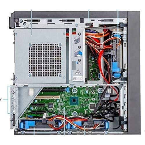 델 Dell PowerEdge T40 Server, BTX Intel Xeon E 2224G 3.5GHz, 8GB 2666MT/s DDR4, 1TB 7.2K RPM SATA