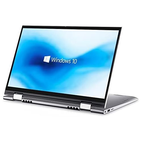 델 2021 Newest Dell Inspiron 5410 2 in 1 Touch Screen Laptop, 14 Full HD, Intel Core i7 1165G7 Evo, 32GB RAM, 1TB PCIe SSD, HDMI, Webcam, FP Reader, WiFi 6, Backlit KB, Win 10 Home, S