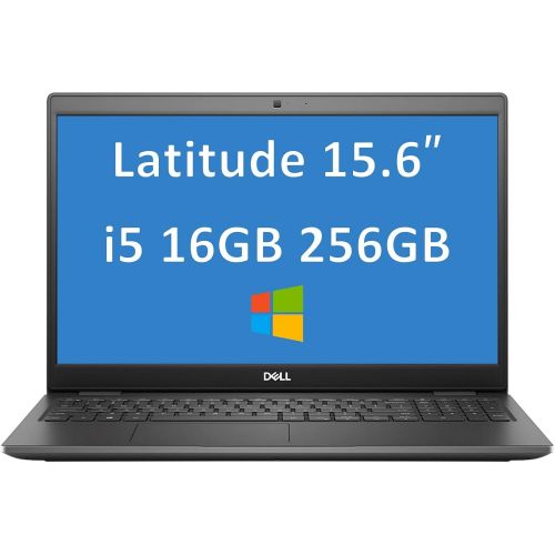 델 Dell Latitude 3000 3510 15.6 HD Business Laptop (Intel 10th Gen Quad Core i5 10210U(Beat i7 8565U), 16GB RAM, 256GB SSD) Type C, HDMI, Webcam, Windows 10 Pro
