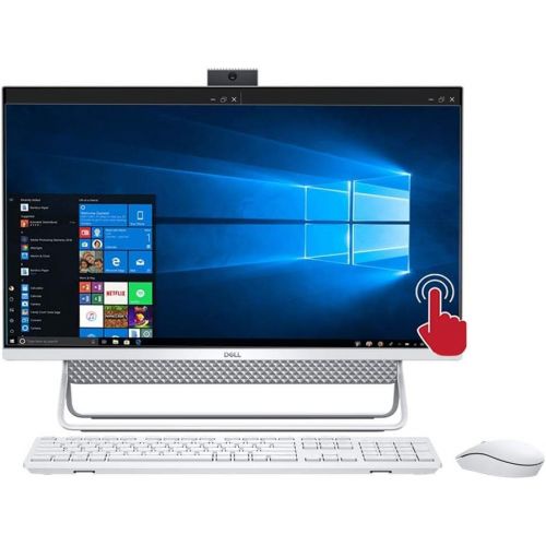 델 Dell Inspiron 7000 7700 AIO, 27 inch FHD Infinity Touch All in One Desktop, Intel Core i7 1165G7, 16GB RAM, 1TB HDD + 512GB SSD, GeForce MX330, Pop up Webcam, Windows 10 Home Sil